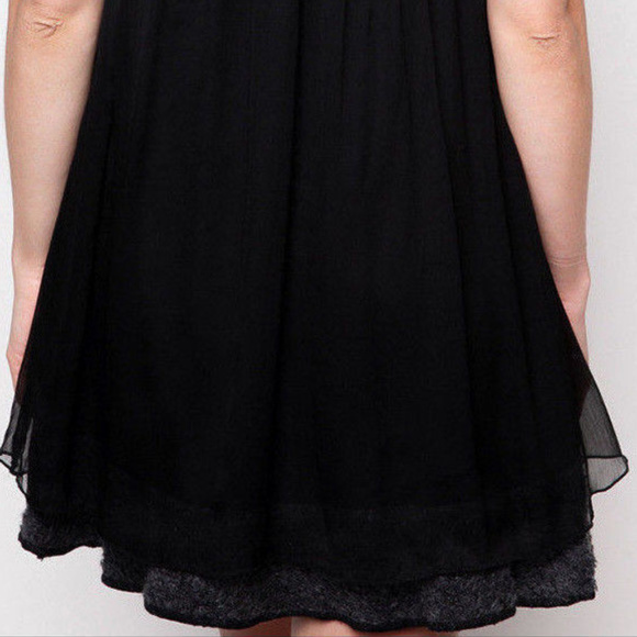 Unique MiX SURPLuS FABRiC PatCH RuFFLE Layer DRESS - Picture 6 of 7